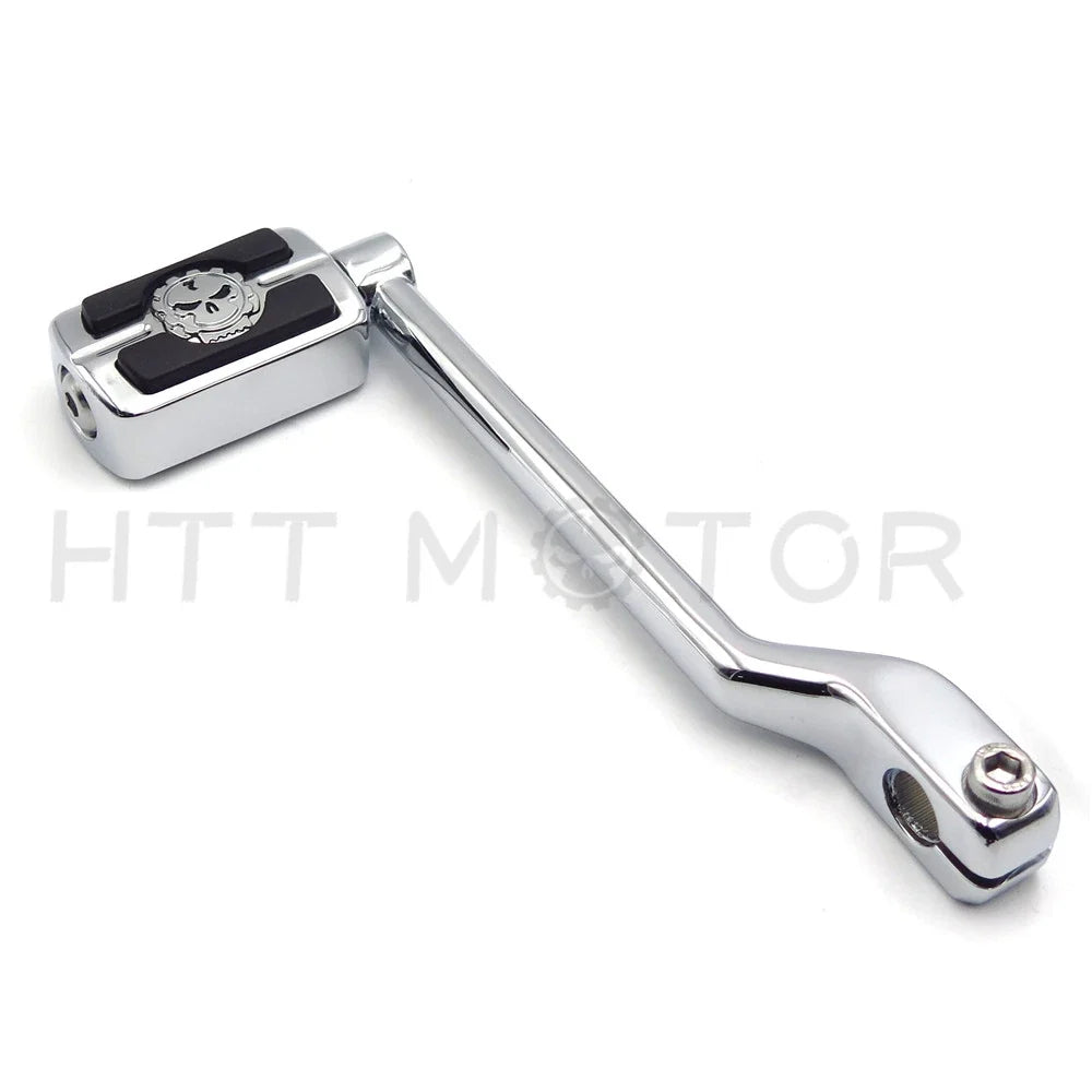 Chrome Skull Smooth Shift Lever Arm for Dyna & Sportster Harley