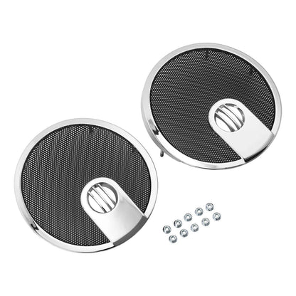 6.5" Speaker Lid Grill for Indian Chieftain Saddlebag (2014–2023)
