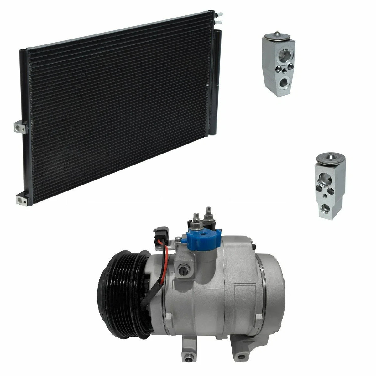 AC Compressor Kit With Condenser for Lincoln Navigator 5.4L (2011–2011)