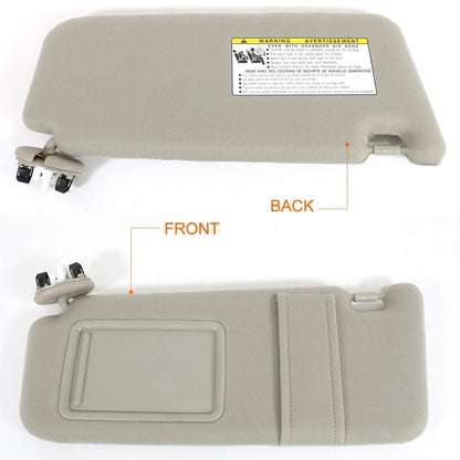 Vanity Light Sun Visor for 2007-2011 Toyota Camry - Driver Side