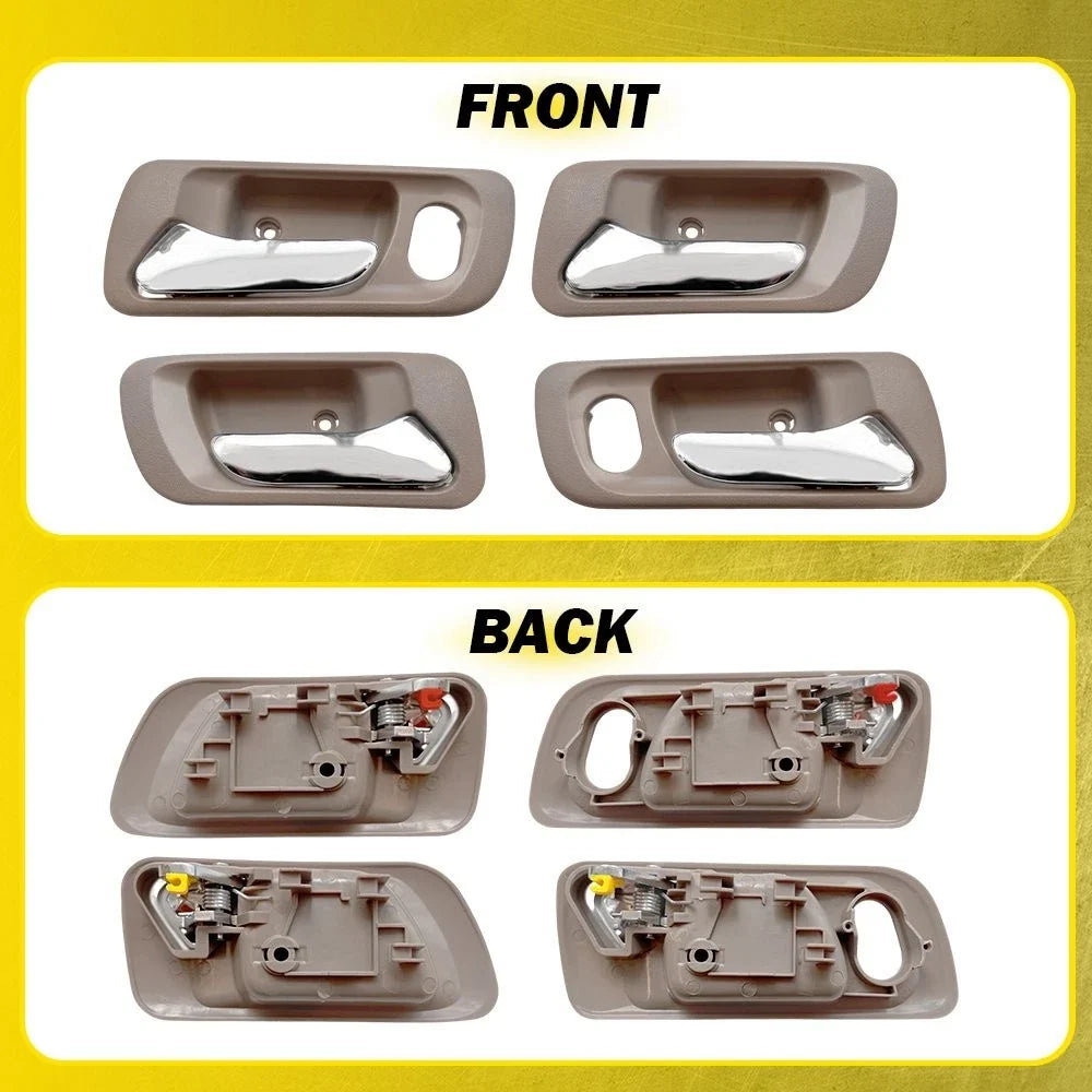 Outer Door Handle Set of 2 for Honda Accord (1998–2002) Beige