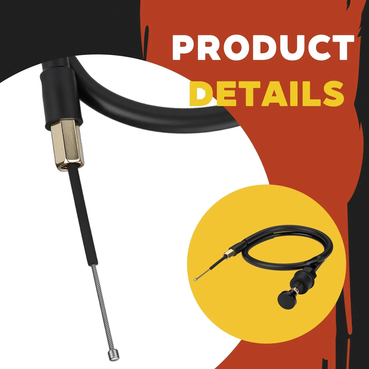 Starter Choke Cable for Yamaha TT-R125 (2008–2024)