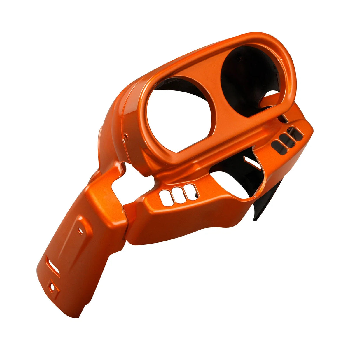 Instrument Housing for Harley Road Glide (2015–2023) Scorched Orange/Black Denim