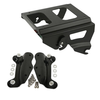 Solo Pack Mount Rack with Docking Kit for Harley Electra Glide 2009-2013