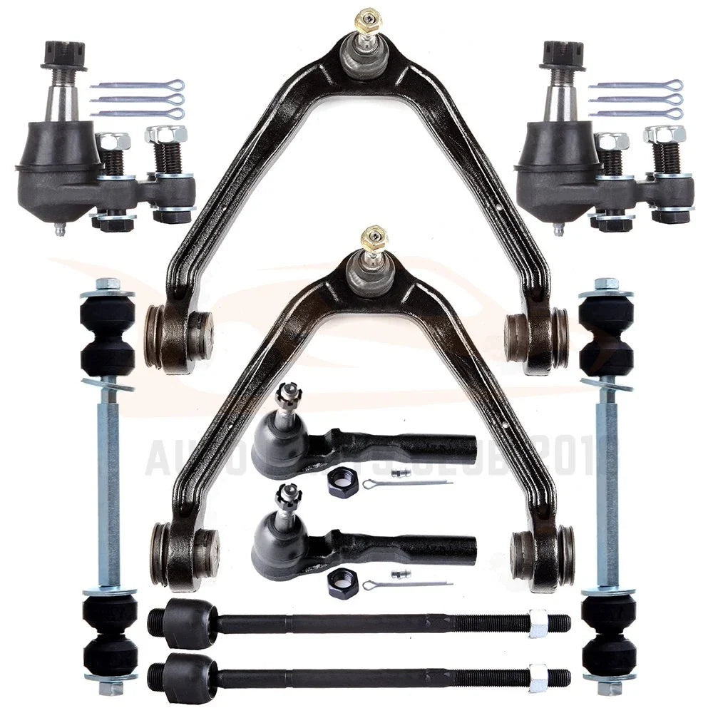 Suspension Tie Rod Control Arms Sway Bars Kit for Chevy Silverado 1500 (2007–2018)