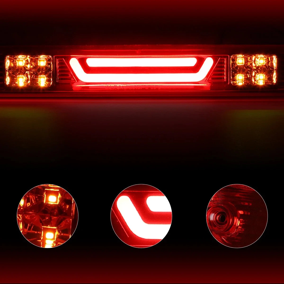 3D LED Bar Tail Brake Light for Colorado/Canyon (2004–2012)
