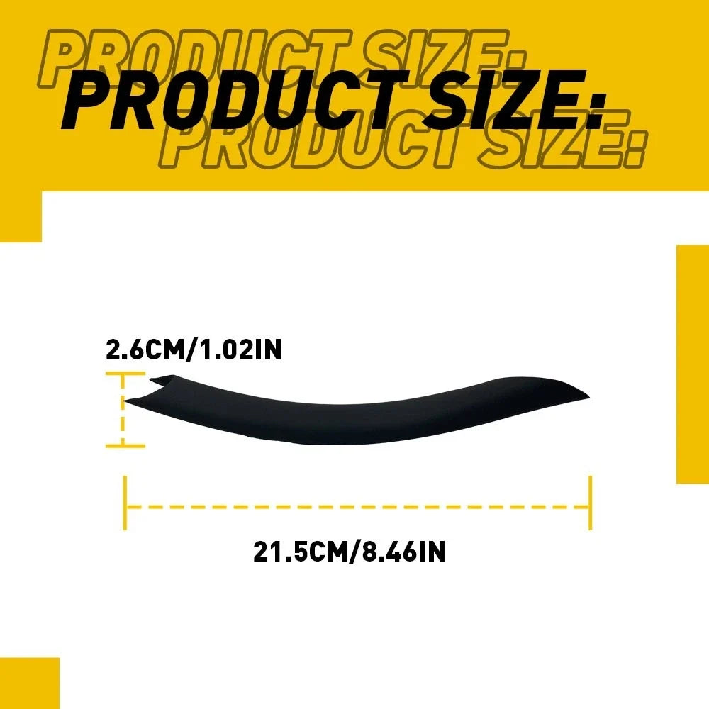 3PC Interior Door Handle Panel Pull Cover Trim for BMW X5 X6 (2008–2014)