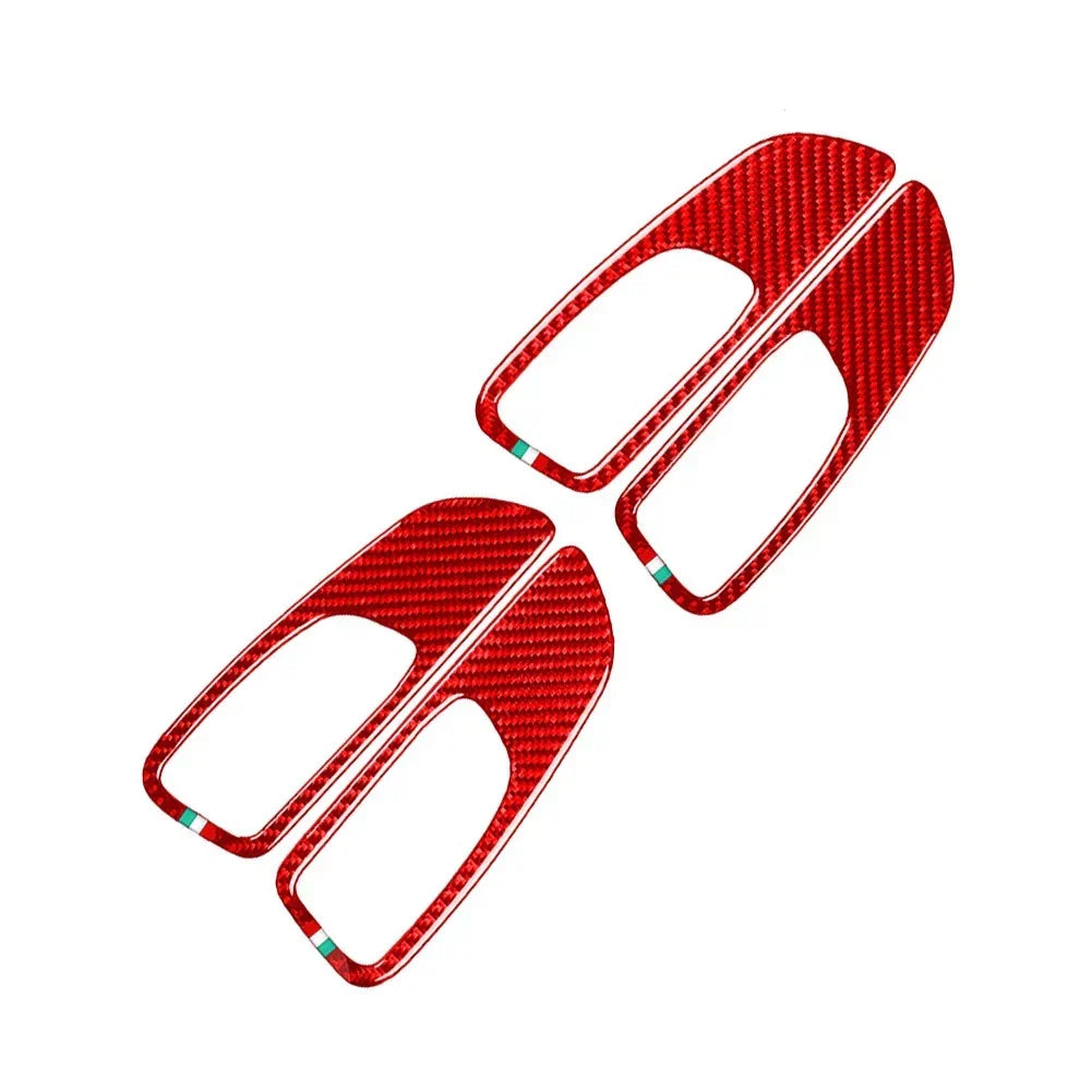 Carbon Fiber Interior Door Handle Cover for Alfa Romeo 159 2004-2012