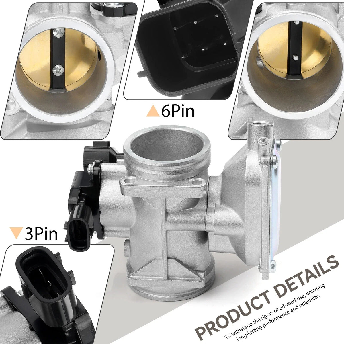 Throttle Body 1204195 for Polaris Ranger 800 EFI Midsize (2013–2014) RZR 800 (2011–2014)
