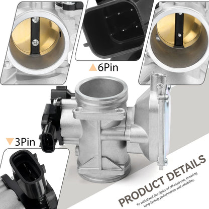Throttle Body 1204195 for Polaris Ranger 800 EFI Midsize (2013–2014) RZR 800 (2011–2014)