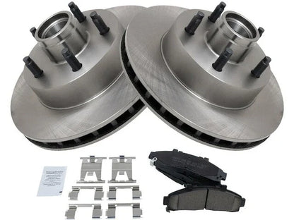 Front Brake Pad & Rotor Set for 1995-1997 Mazda B4000 RWD JF885HP
