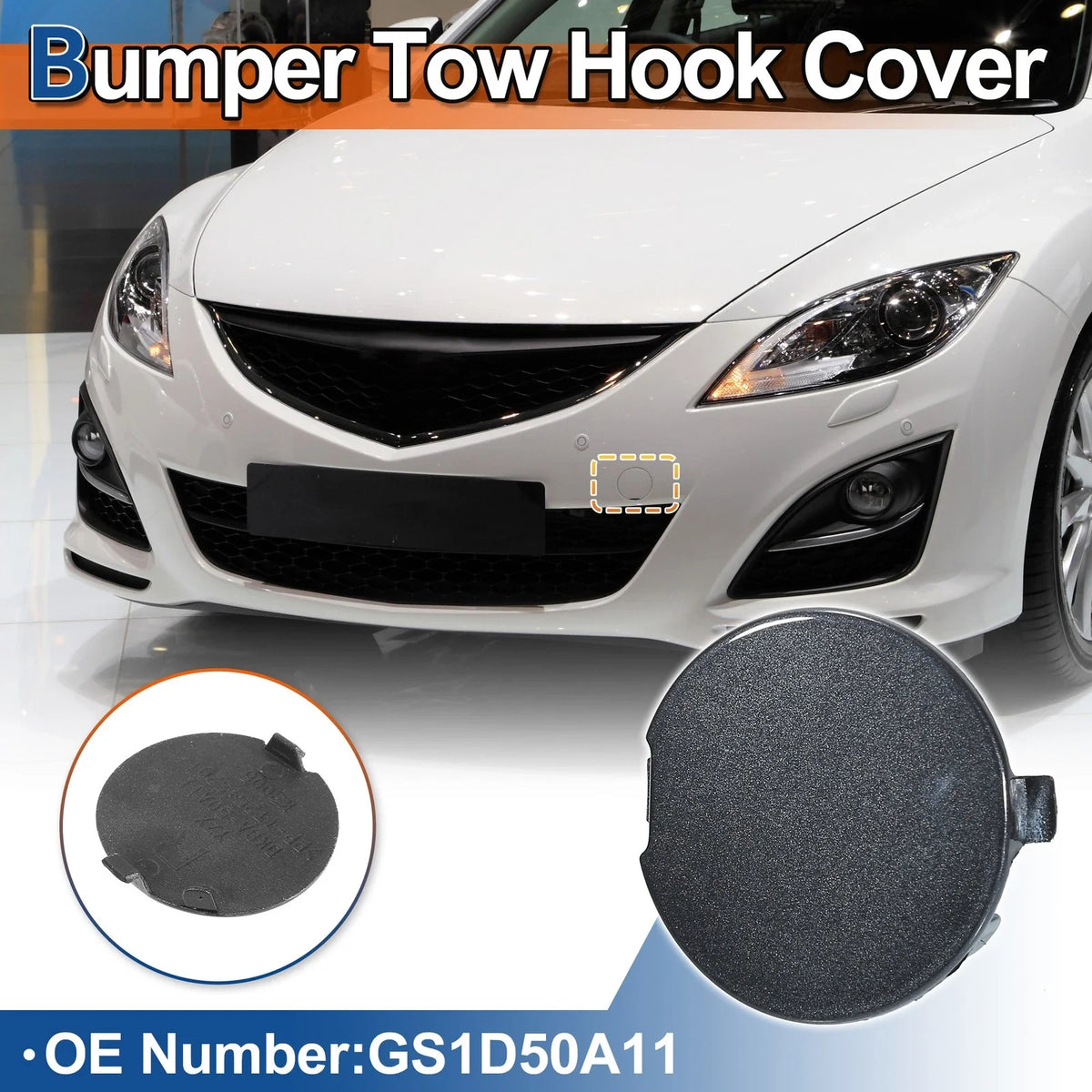 Tow Hook Cover for Mazda 6 (2008–2012) No.GS1D50A11 Deep Gray