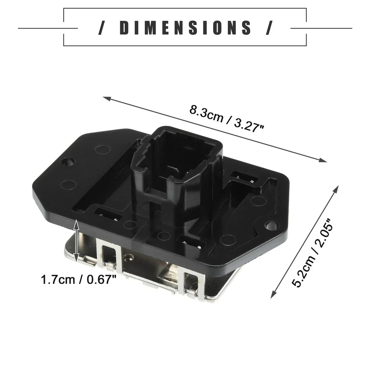 Blower Motor Control Module Resistor for Dodge Ram 1500 2009-2010