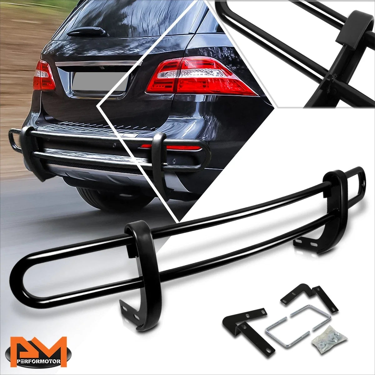 1.25" Rear Bumper Guard for Mercedes Benz ML Class W166 (2012-2015)