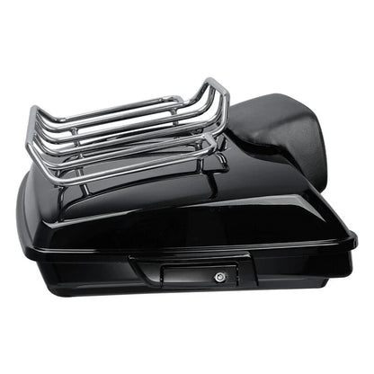 5.5" Razor Trunk Backrest Rack Mount for Harley Touring Road King (2014–2026)