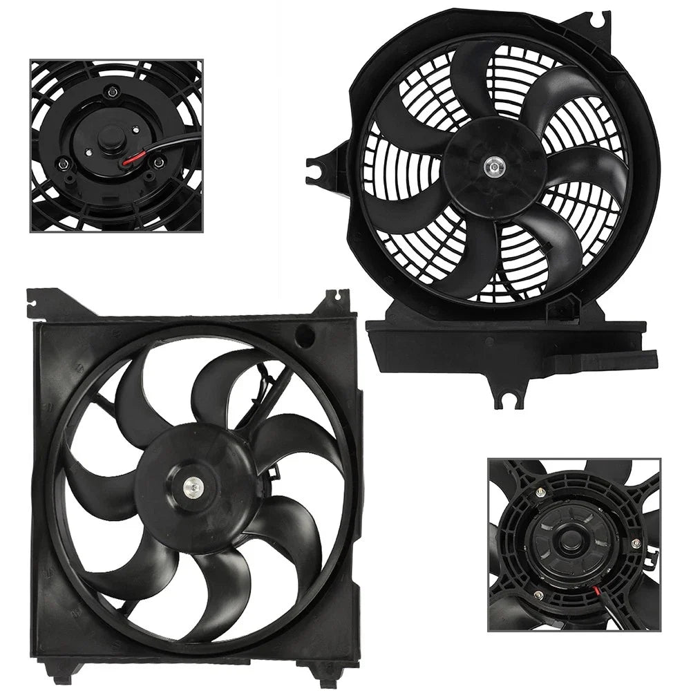 Cooling Fan Assembly for Hyundai Santa Fe (2001–2006)