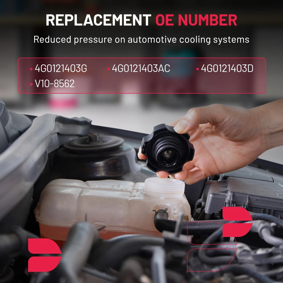 Coolant Reservoir Overflow Tank w/ Cap for S6 RS7 A6 Audi 2012-2018