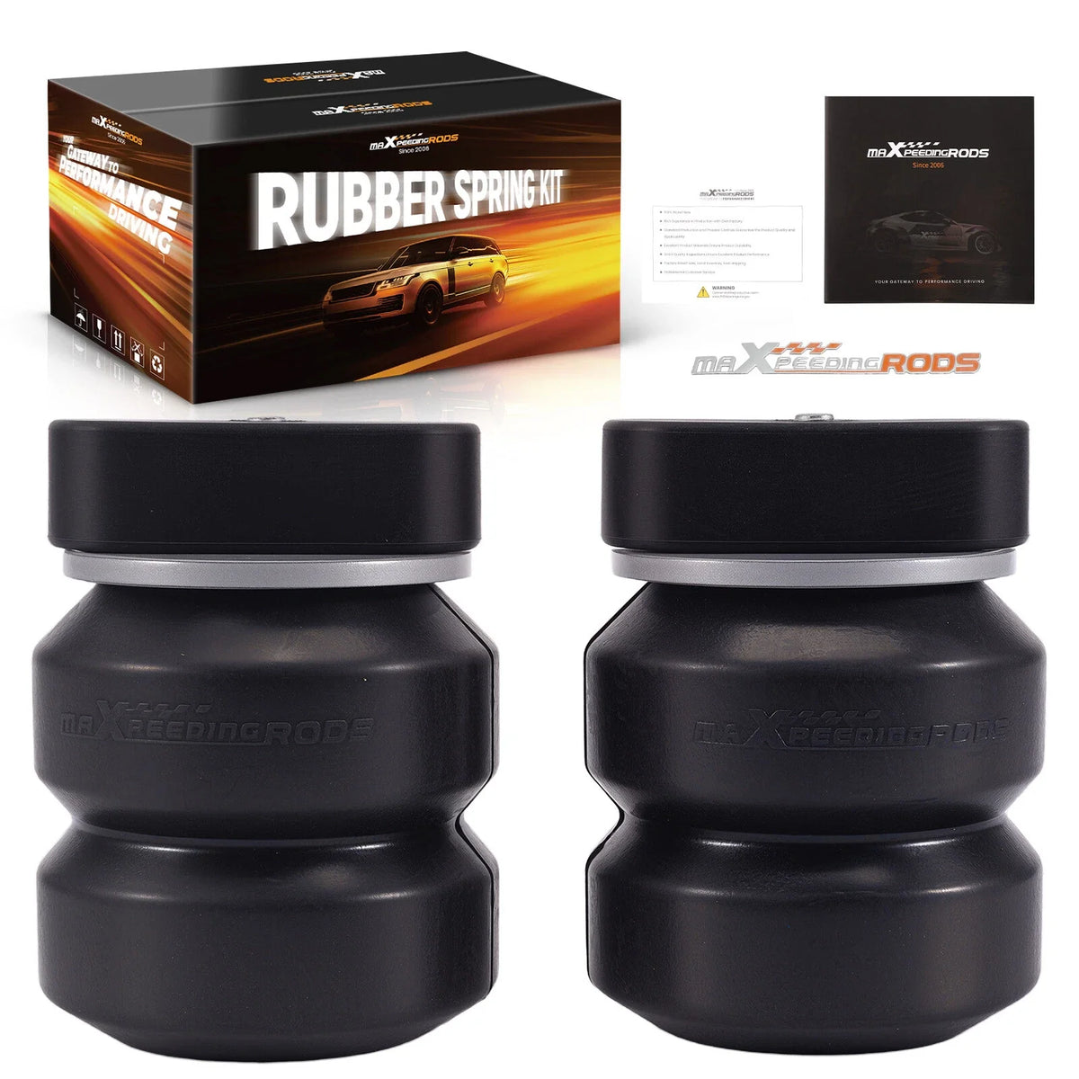 Rubber Helper Spring Kit for Dodge RAM 3500 (1994–2010)