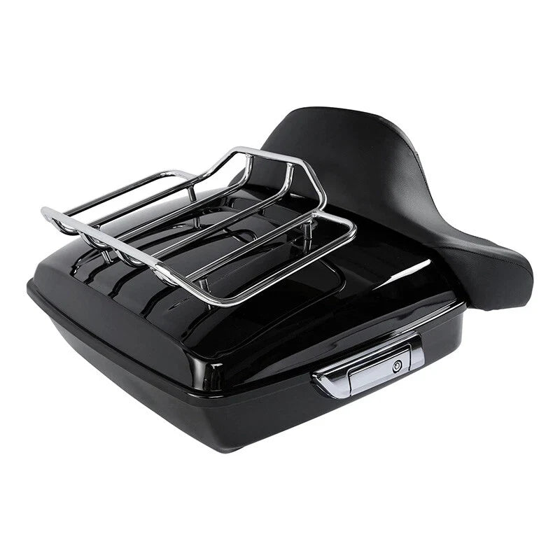 Chopped Trunk Backrest Rack Mount for Harley Touring Electra Glide (2009–2013)