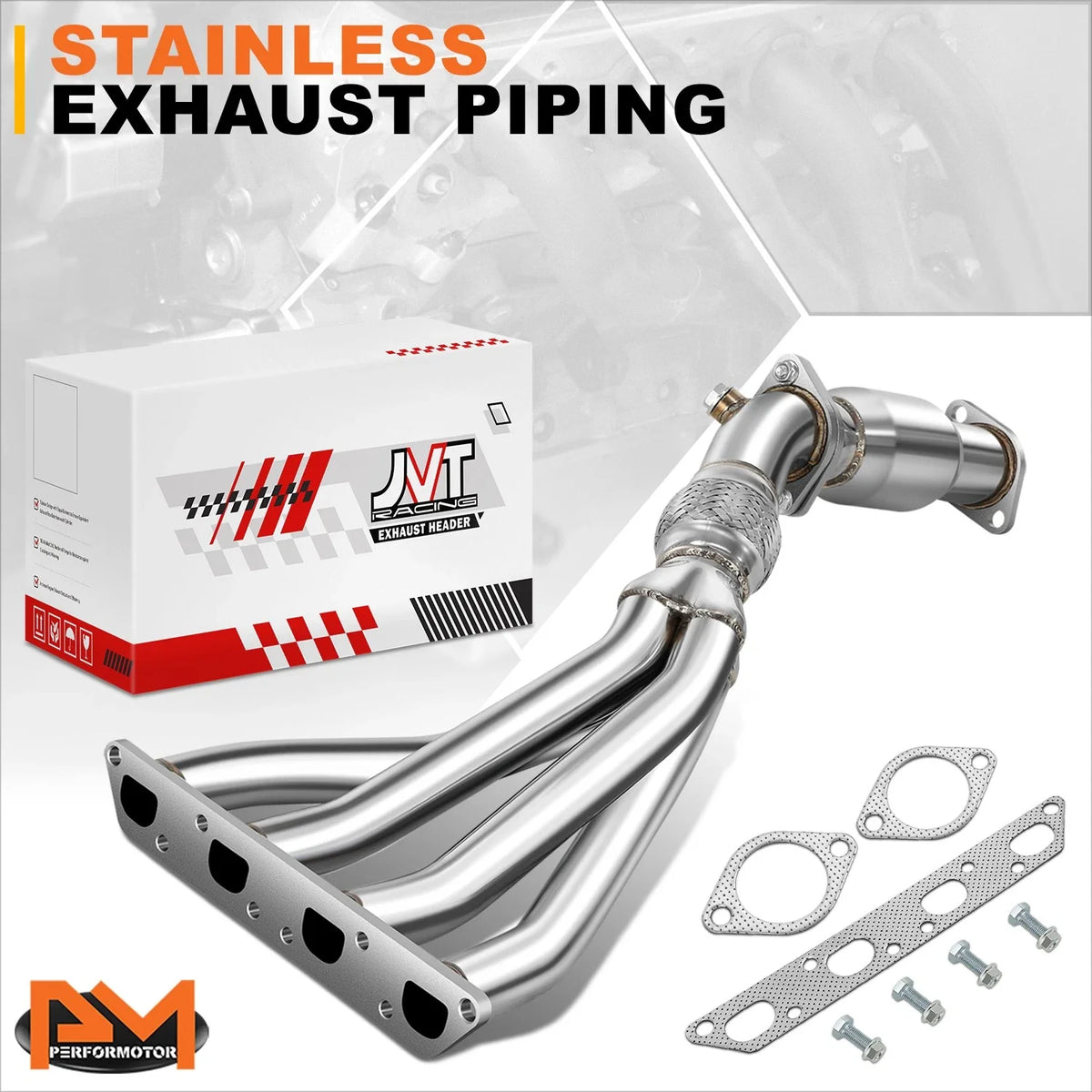 Exhaust Manifold Header - 2-Piece Stainless Steel for 2002-2006 Mini Cooper