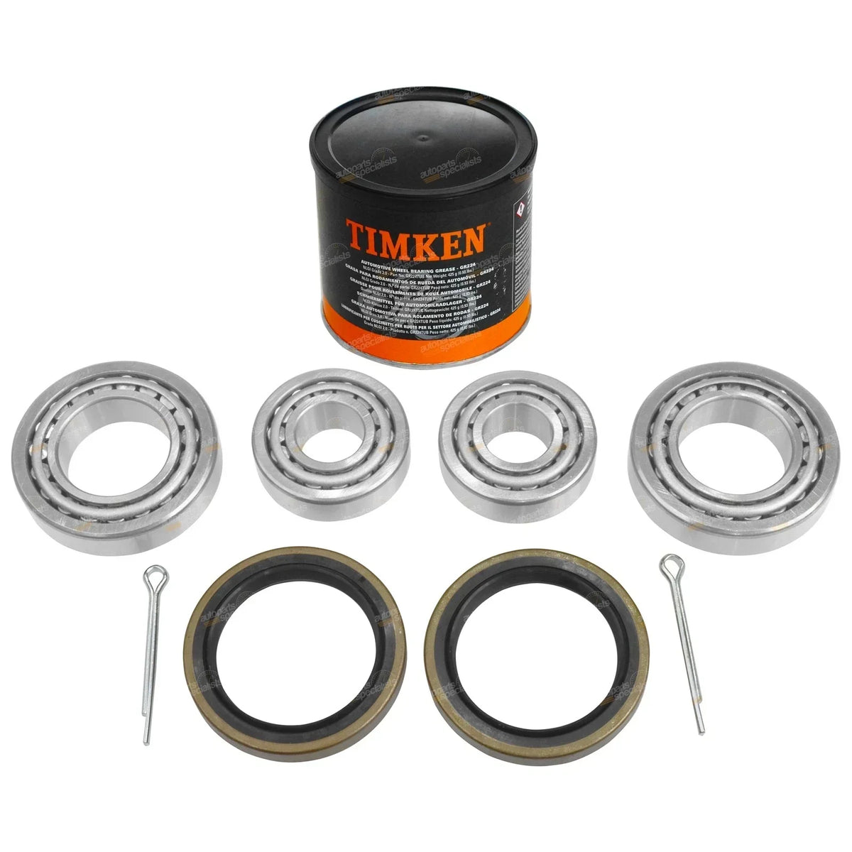 Front Wheel Bearing Kits with Grease for Isuzu MU-X (2013-2019)