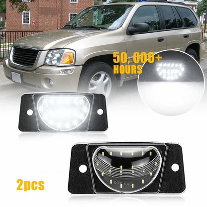 License Plate LED Lamps Pair for 2002-2009 Envoy Rainier Trailblazer