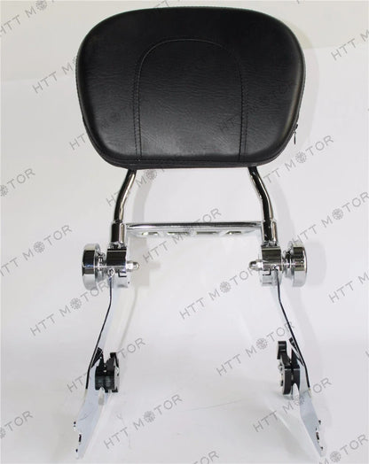 Luggage Rack with Detachable Backrest Sissy Bar for Harley Sportster 94-03