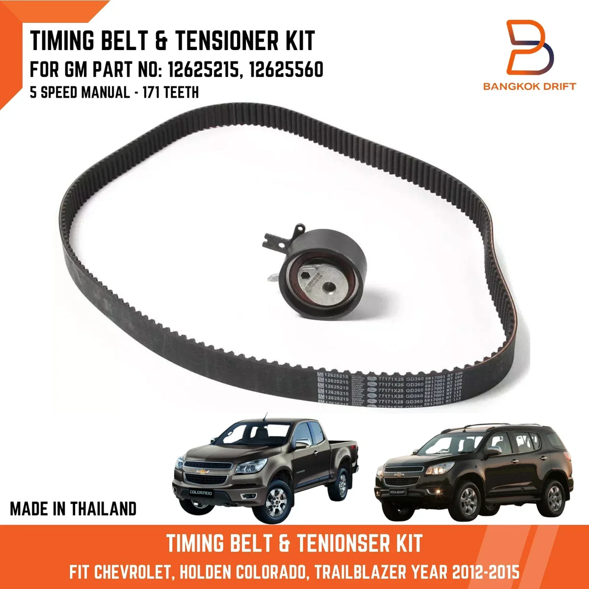 Timing Belt Tensioner for Holden Colorado 7 (2012-2015) Models
