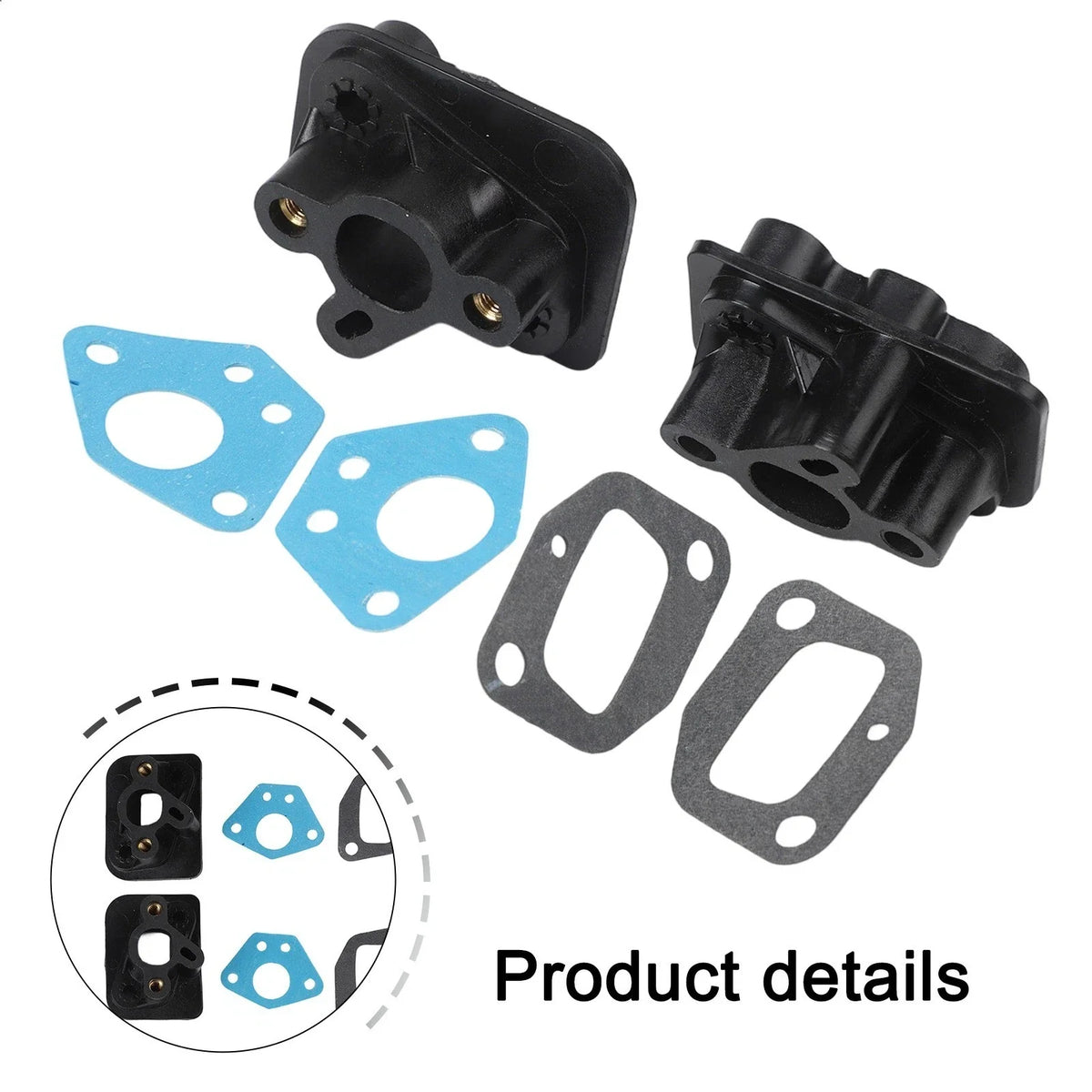 Intake Manifold with Gaskets for 405 43CC 52CC