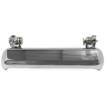 Set of 2 Exterior Door Handles for Nissan 720 (1980–1986) Chrome Plastic