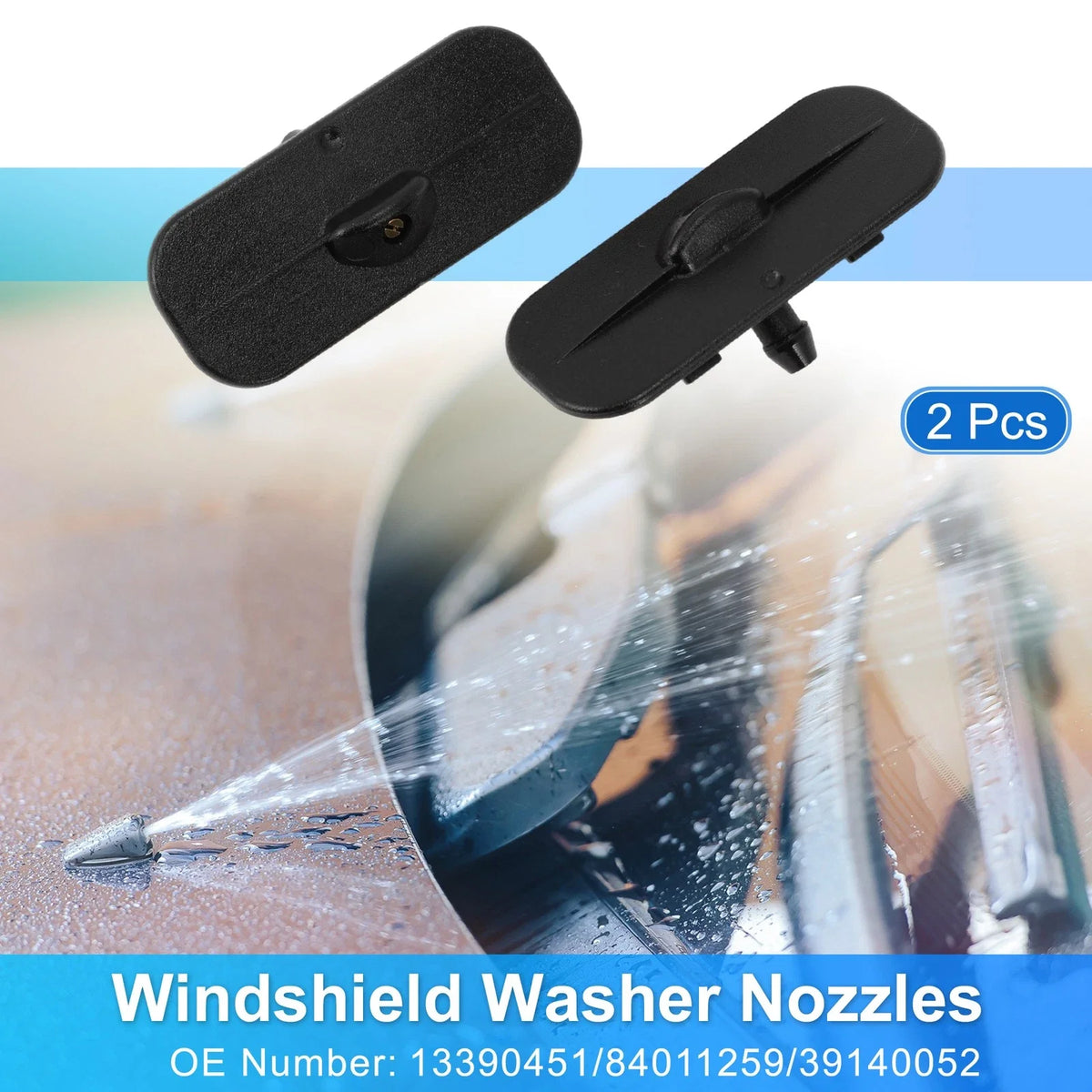 Windshield Washer Nozzle for Chevrolet Cruze (2016–2019) Replace No. 13390451