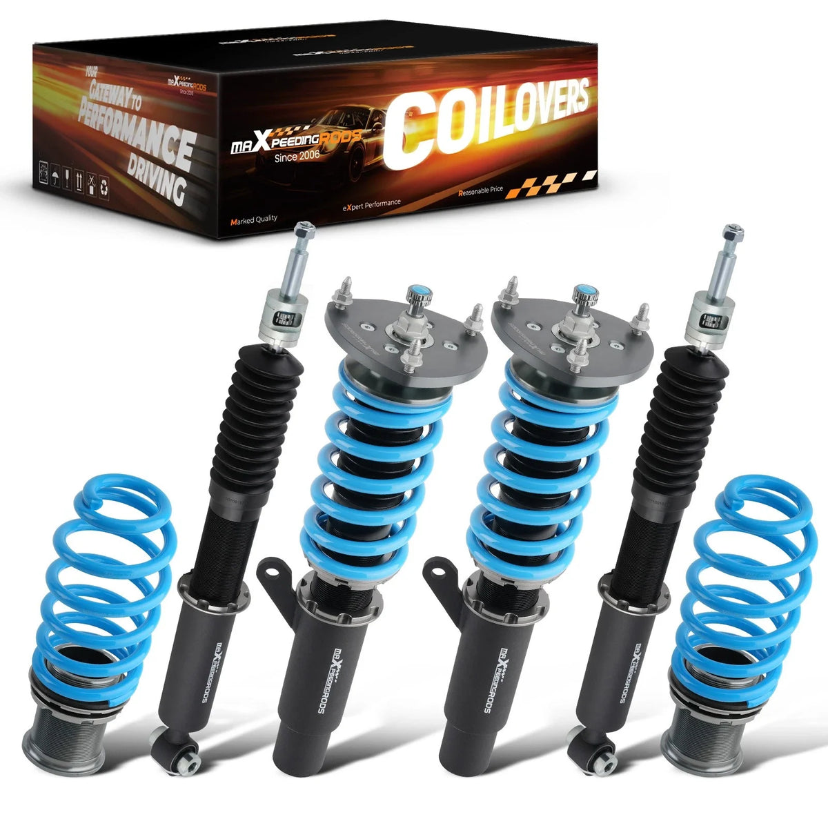 Coilovers Kit with 24-Way Damping for VW Golf MK7 2015-2021