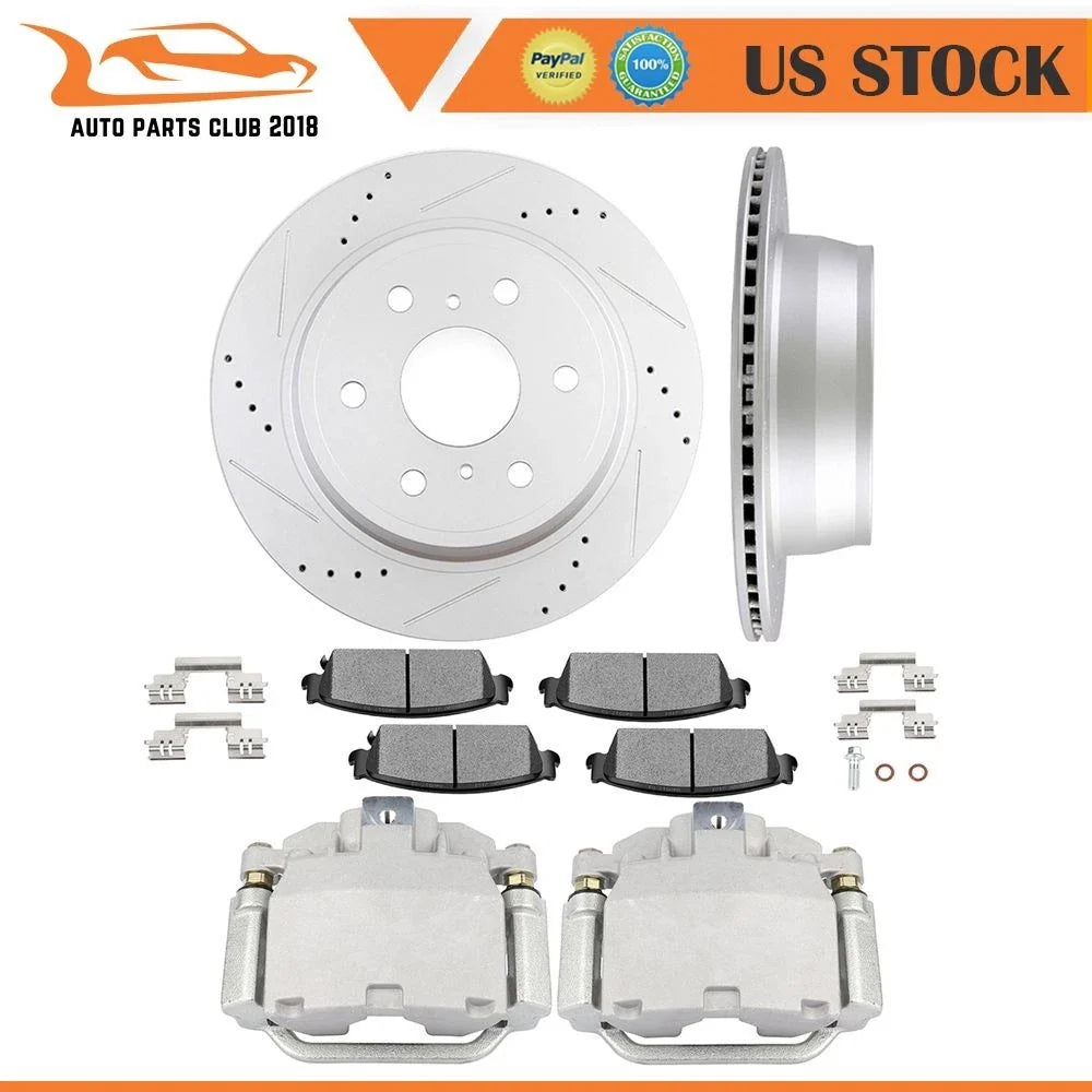Ceramic Pads, Rotors & Brake Calipers for 2008-2013 Chevy Silverado 1500