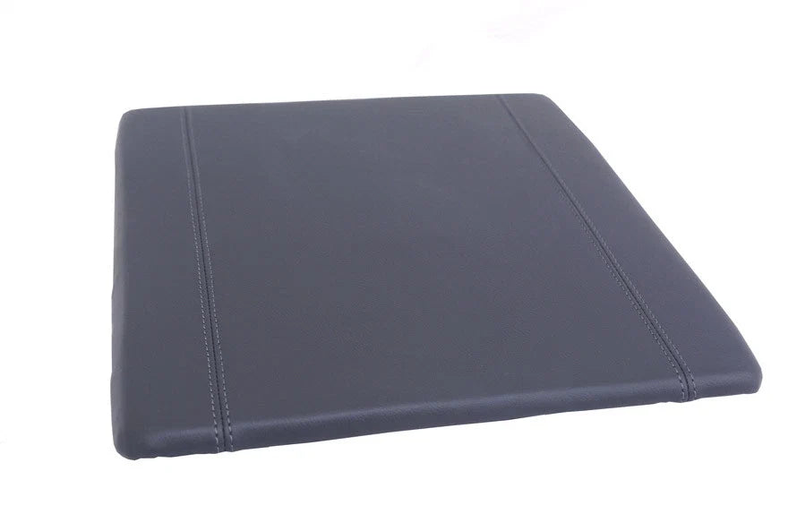 Leather Synthetic Console Armrest Cover for Ford F250 (2011–2016) Gray