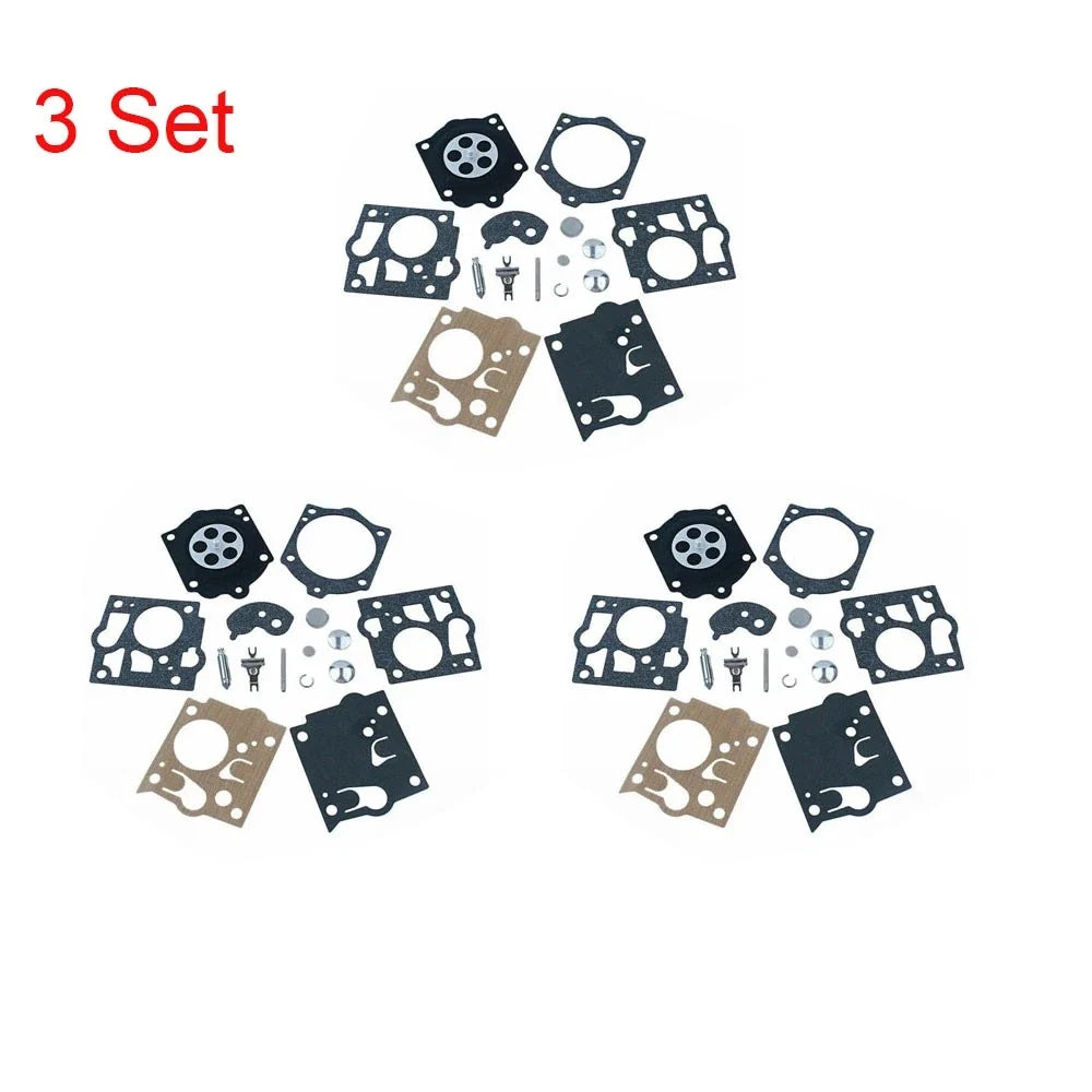 3-Piece Carburetor Gasket Rebuild Kit for McCulloch K10-SDC
