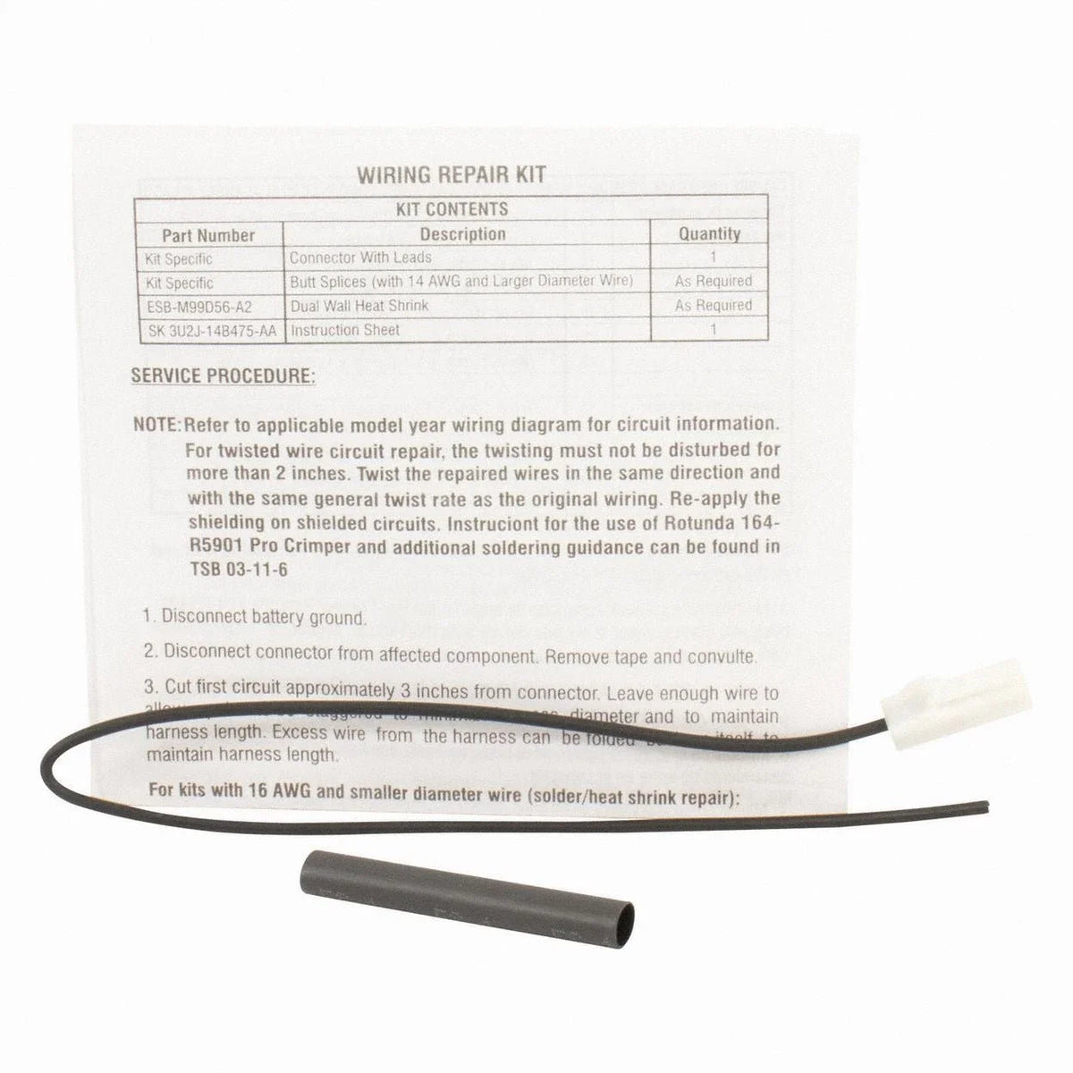 Motorcraft WPT-1106 Telematics Interface Module Connector for Ford Edge (2015–2023)