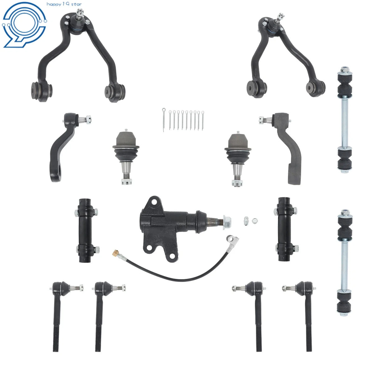 15PC Front Upper Control Arm Ball Joint Sway Bar for Cadillac Escalade (1999–2000)