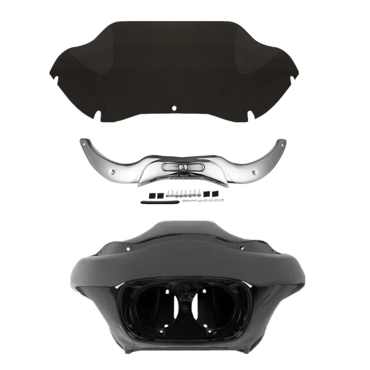 Windshield & Trim for Harley Road Glide (Inner & Outer) 2004-2013