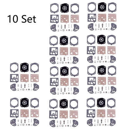 Carburetor Rebuild Kit - 10x for Poulan 3300, Husqvarna 257, 250R