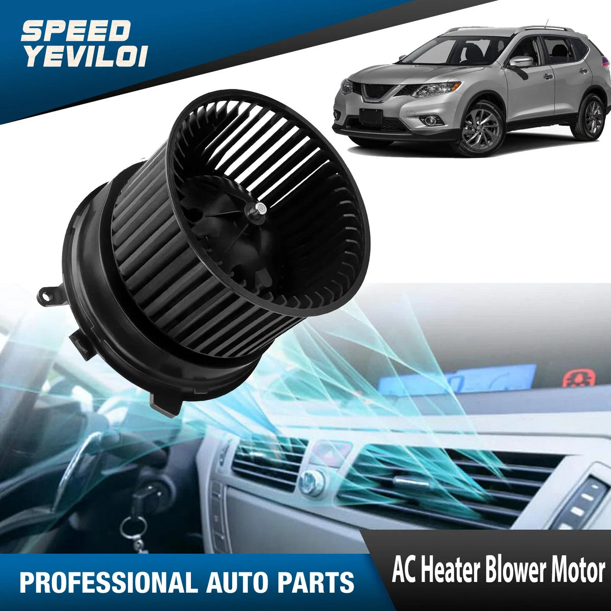AC Heater Blower Motor for Nissan Rogue 2008-2013 / Sentra 2007-2012