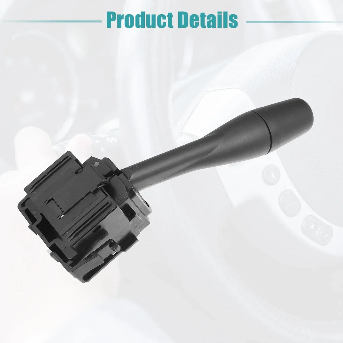 Turn Signal Switch, Black for Chrysler Sebring and Dodge Stratus 2001-2006
