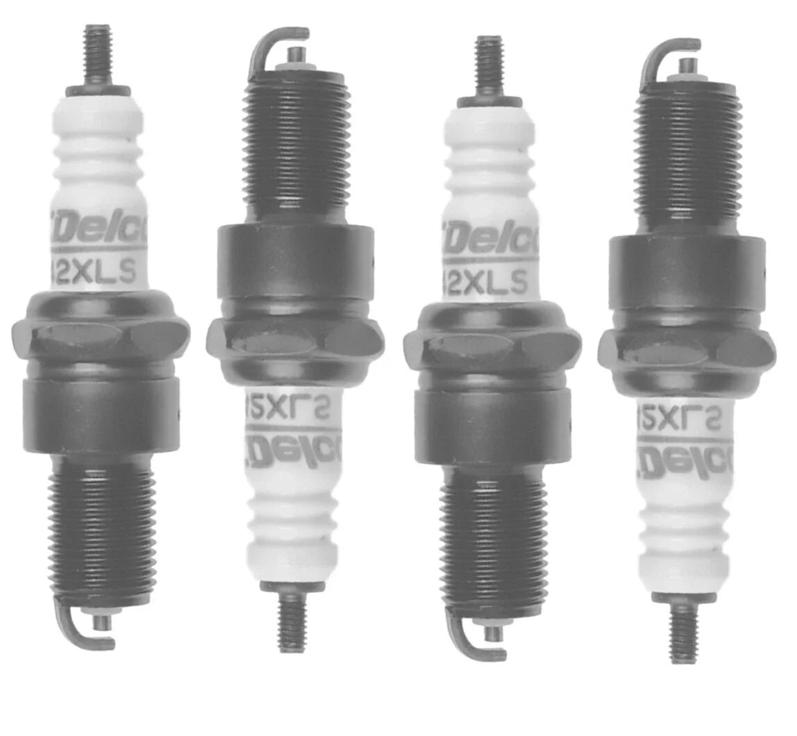 Set of 4 Spark Plugs for Audi Dodge Eagle Mazda Nissan Plymouth (4 Cyl)