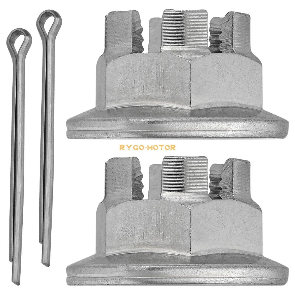 Set of 2 Castle Nuts for Honda Axles - 90305-369-000, 90305-HM5-A80
