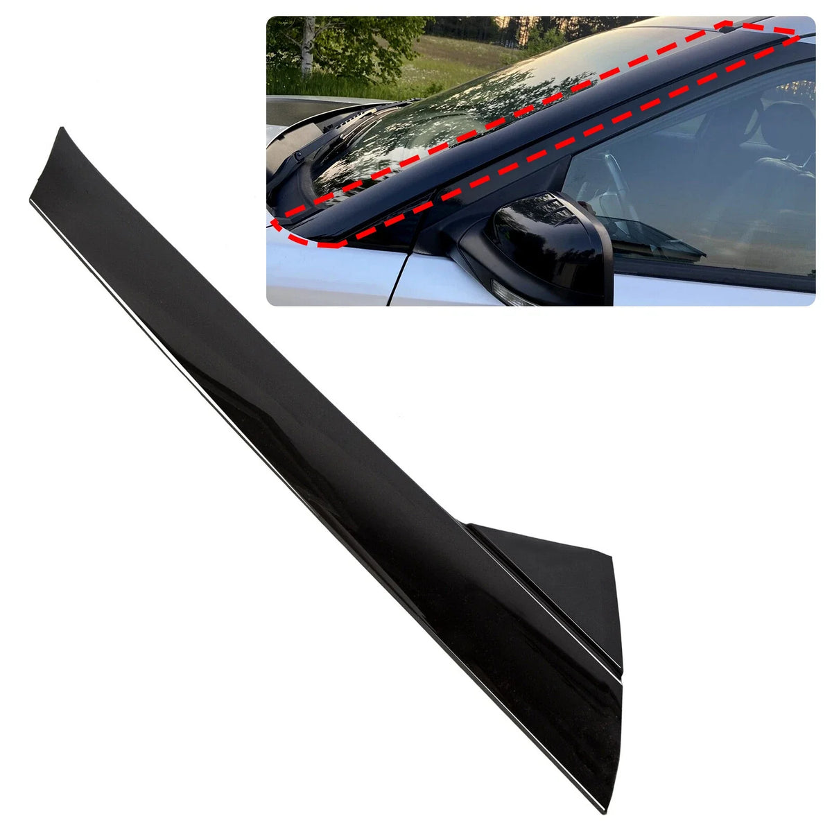 Windshield Trim Pillar Moulding for Explorer 2011-2019