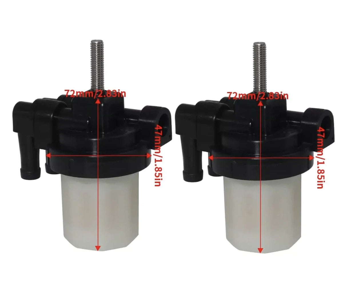 Fuel Filters (Set of 2) for 4-Stroke Mercury Outboard 30HP-60HP 35-879884T