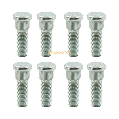 8x Wheel Studs for Polaris GEM e2/e4/e6/eM1400/M1400 Scrambler/Sportsman XP 1000