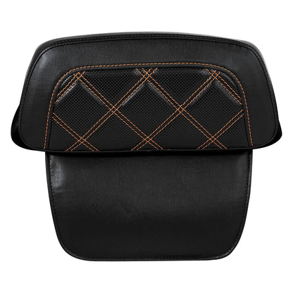 Trunk Backrest Pad Chopped for Harley Road Glide FL 2014-2023