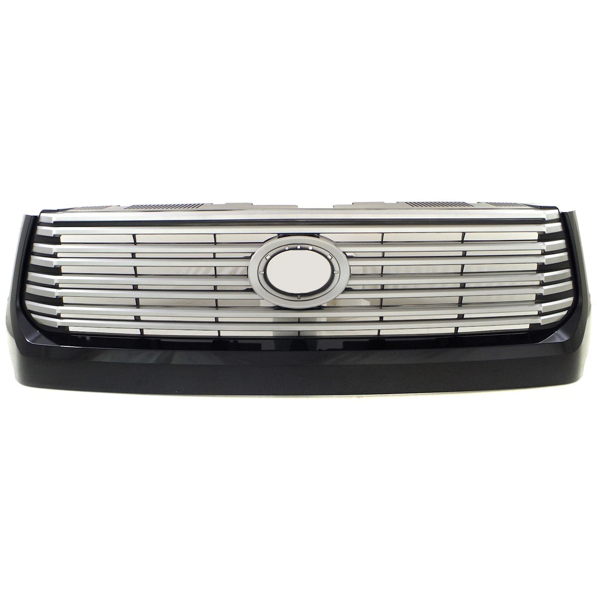 Grille for Toyota Tundra (2014–2017) Painted Silver Shell Gray Insert