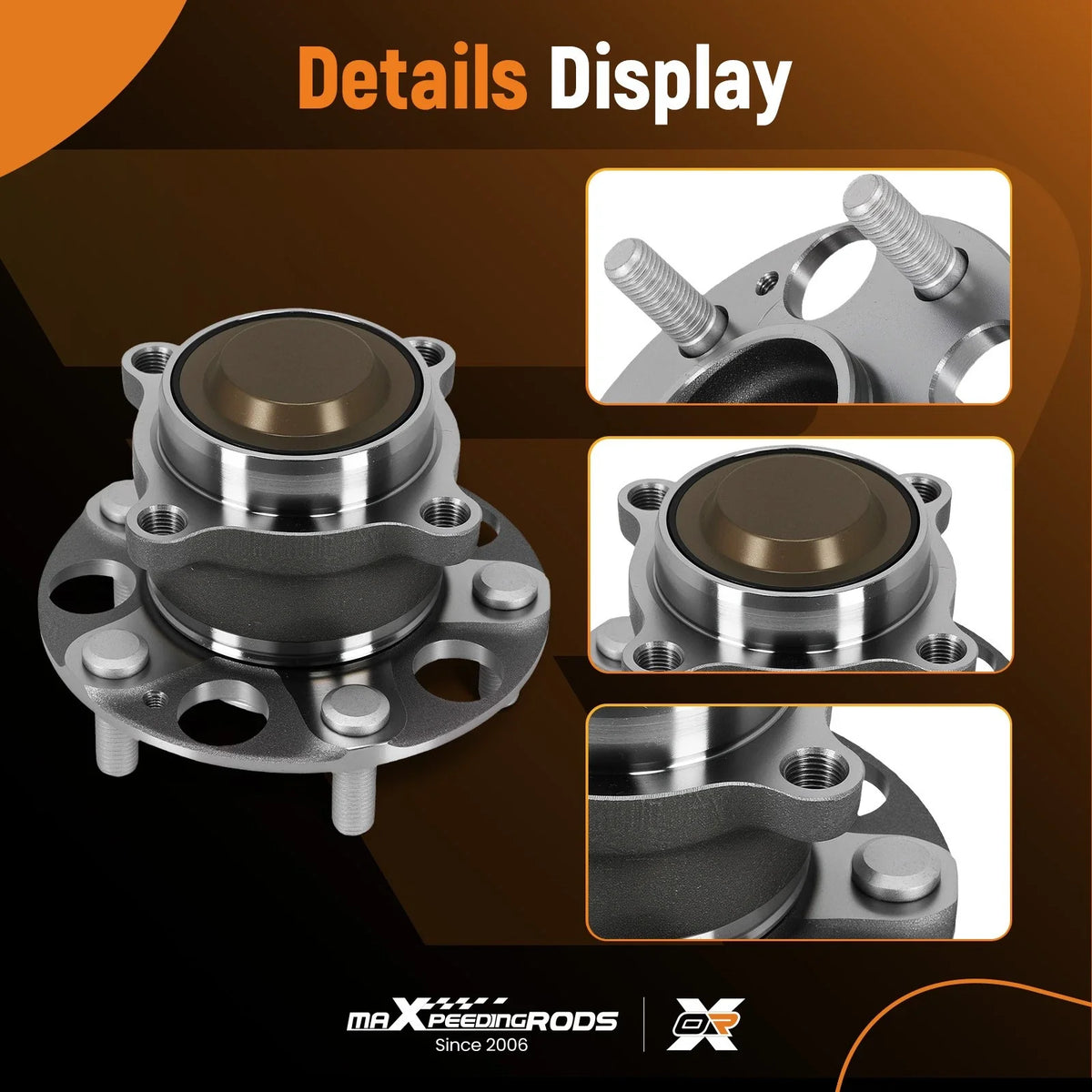 5 Bolt Rear Wheel Hub & Bearing Pack for TLX Accord (2013-2020)
