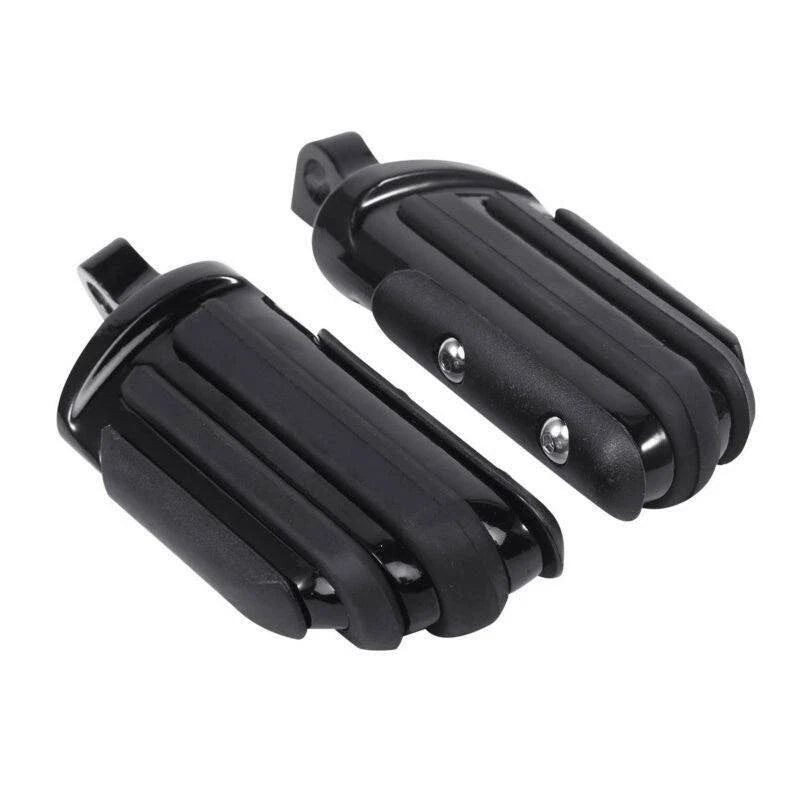 Foot Pegs Compatible with Harley Touring FLHT, Softail, Dyna